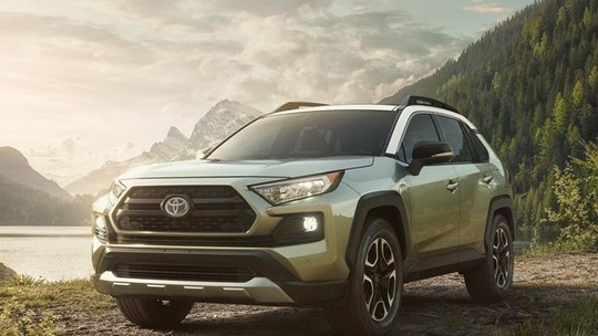 Toyota registra a nova geração do RAV4 no Brasil