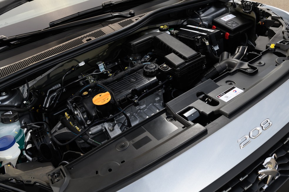 Motor 1.0 Firefly passou por modificações para se adequar à plataforma CMP do Peugeot 208 — Foto: Divulgação