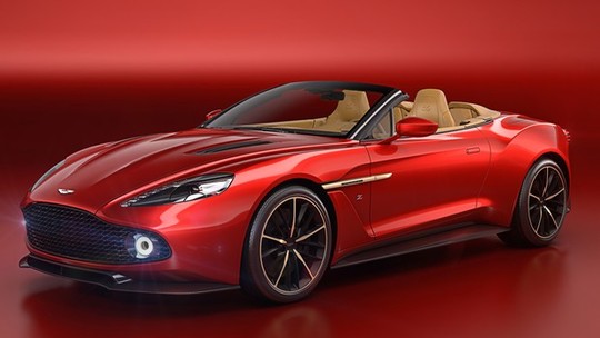 Aston Martin revela o novo Vanquish Zagato Volante de 600 cv