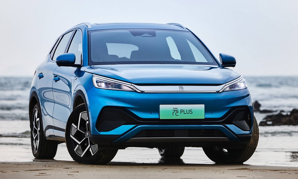 BYD Yuan Plus é carro elétrico com preço de SUV médio híbrido — Foto: Divulgação