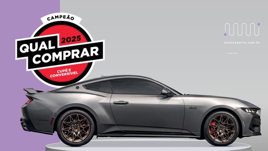 Ford Mustang tem melhor custo entre cupês e conversíveis no Brasil em 2025