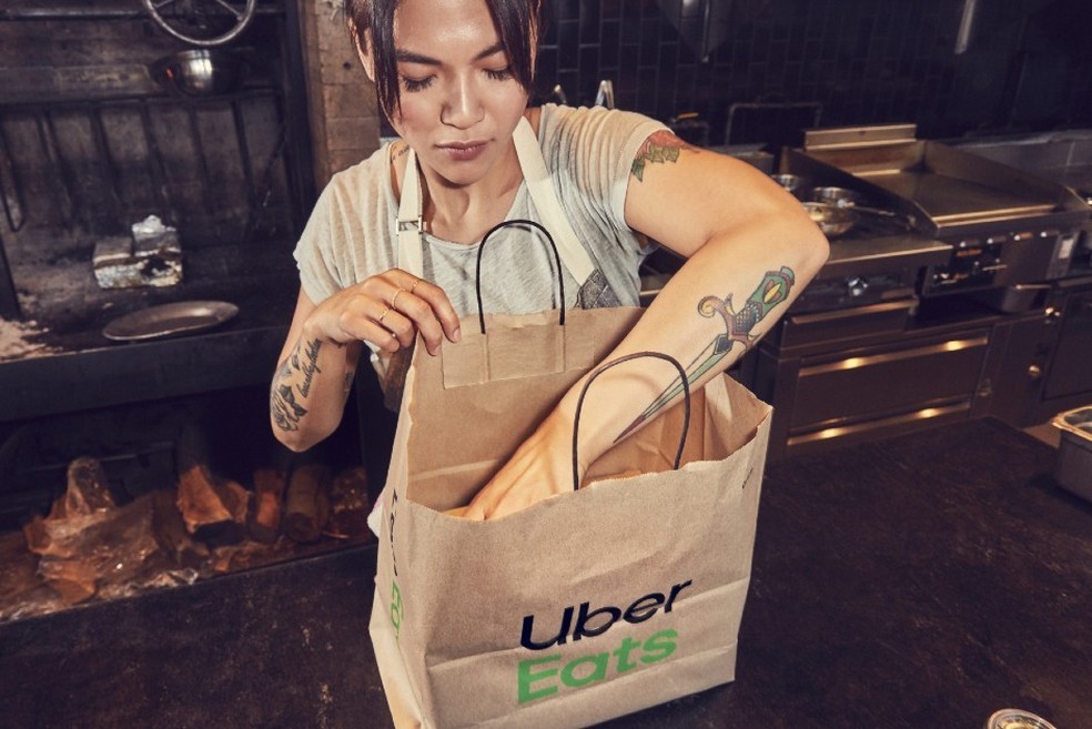 Uber Eats apresentou crescimento durante a pandemia (Foto: Divulgação) — Foto: Auto Esporte