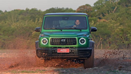 Mercedes-AMG G63 é jipão de R$ 1,8 milhão que vai bem no 4X4 e acelera como esportivo; teste