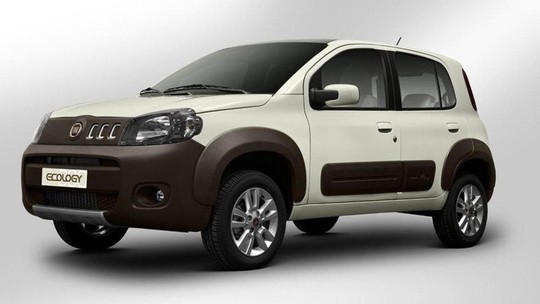 Criado há 11 anos, Fiat Uno Ecology era feito com peças recicladas e captava energia solar