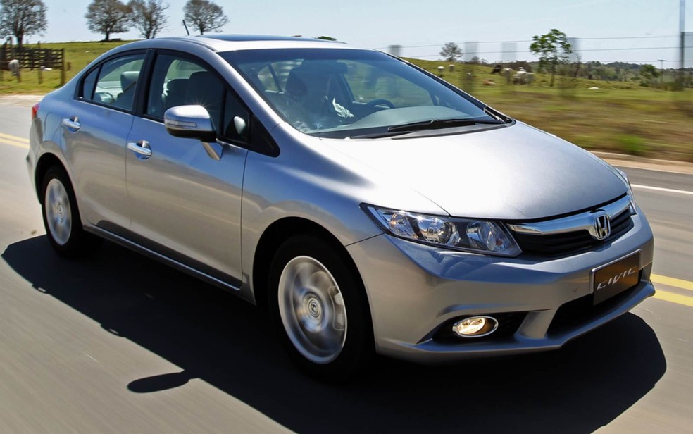 Honda Civic 2014 pode ser encontrado a partir de R$ 60 mil — Foto: Divulgação