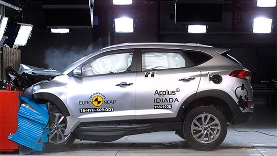 Novo Hyundai Tucson conquista cinco estrelas em crash test na Europa