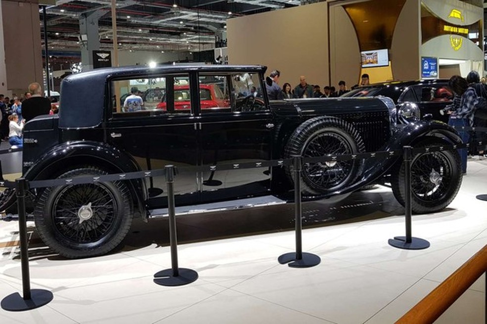 Bentley 1931 no Salão de Xangai 2019 (Foto: Julio Cabral / Auto News Brasil) — Foto: Auto Esporte