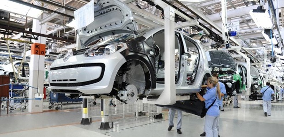Fábrica da Volkswagen (Foto: Divulgação) — Foto: Auto Esporte