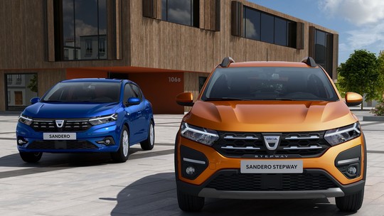 Renault Sandero e Logan de nova geração são revelados; hatch e sedã podem ter motor turbo de 100 cv