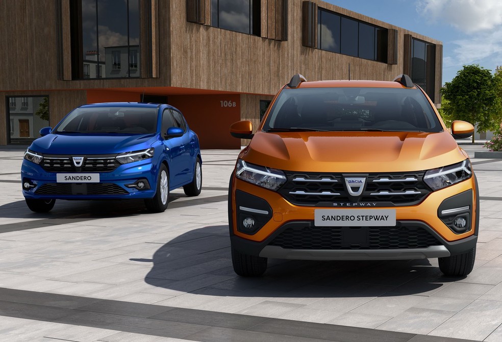 Renault Sandero (e a versão Stepway) vão mudar de geração (pela primeira vez) (Foto: Divulgação) — Foto: Auto Esporte
