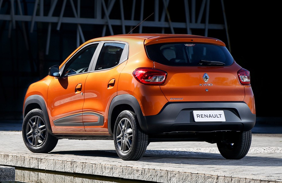 O Renault Kwid Zen conta com porta-malas de 290 litros. — Foto: Divulgação/Renault 