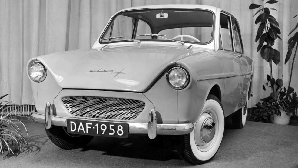 DAF 600, o primeiro carro CVT produzido em série — Foto: Divulgação