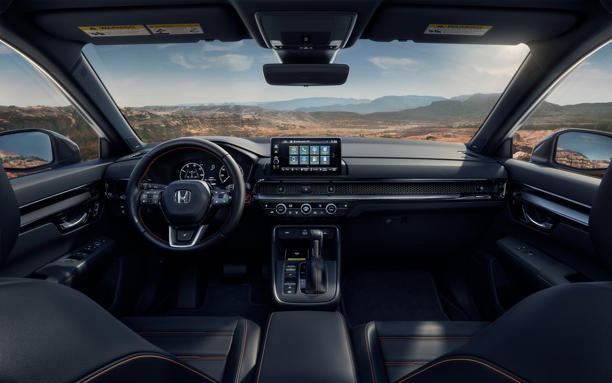 Novo Honda CR-V interior
