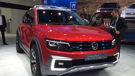 Volkswagen Tiguan ganha versão híbrida no Salão de Detroit