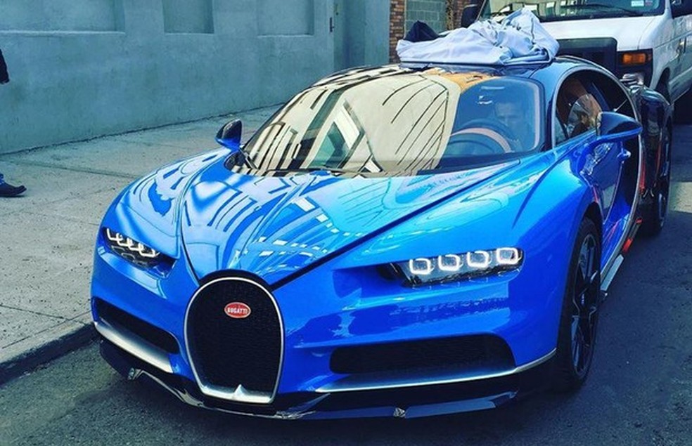Bugatti Chiron em Nova York (Foto: Divulgação) — Foto: Auto Esporte