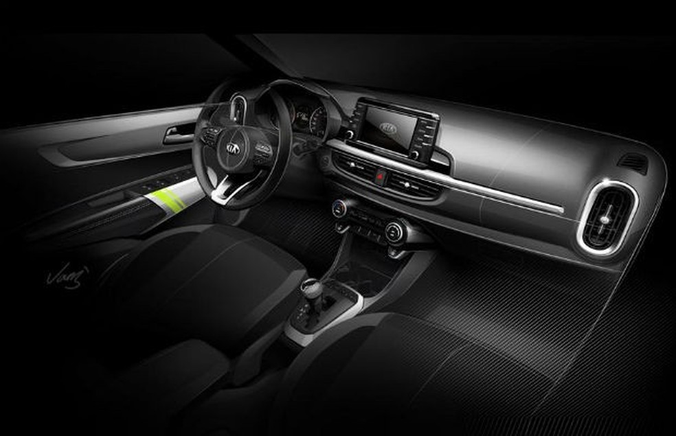 Novo Kia Picanto (Foto: Divulgação) — Foto: Auto Esporte