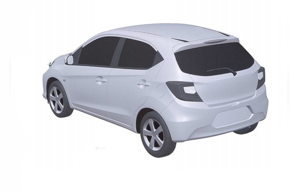 Novo Brio abriu mão da tampa traseira feita de vidro (Foto: Reprodução) — Foto: Auto Esporte
