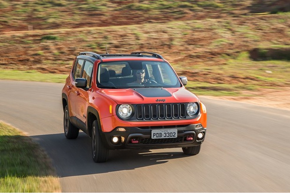 Jeep Renegade Trailhawk é o único modelo a diesel de nossa lista (Foto: Marcos Camargo) — Foto: Auto Esporte