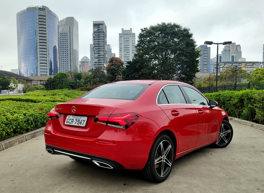 Mercedes-Benz Classe A Sedan — Foto: André Paixão/G1