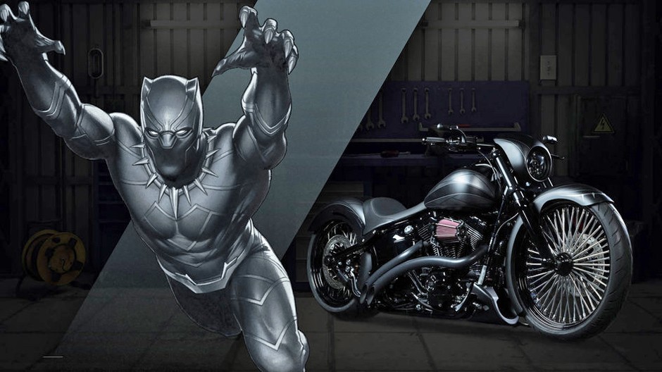 Black Panther - Harley-Davidson Breakout, a.k.a. Pride