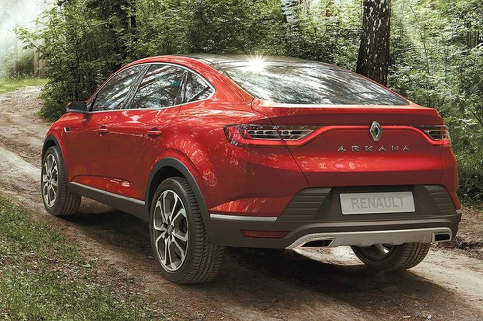 Lanternas do Arkana de produção não devem ser tão unidas (Foto: Divulgação) — Foto: Auto Esporte