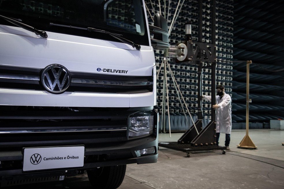 O e-Delivery tem versões para transportar 11 ou 14 toneladas — Foto: Divulgação
