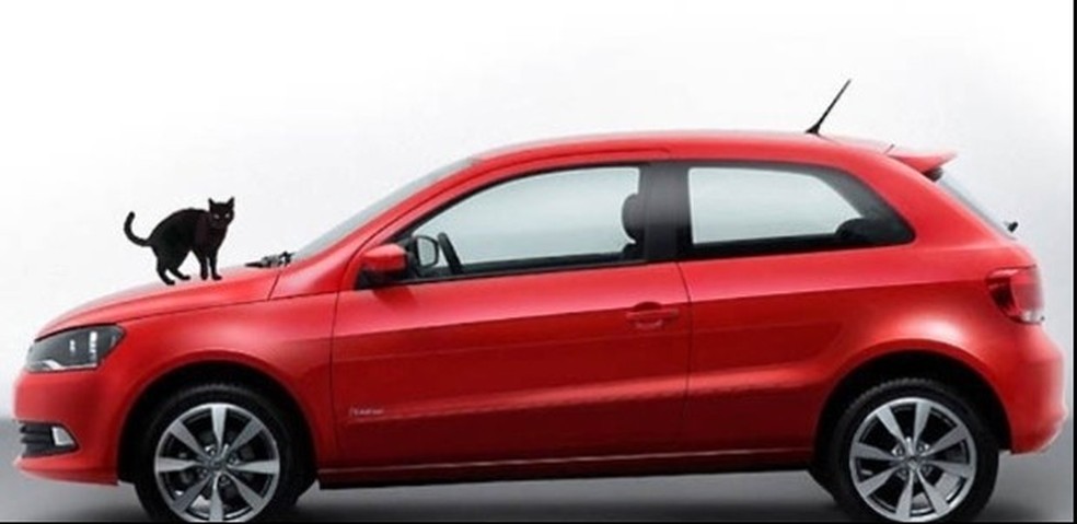 Propaganda "Superstição", do Volkswagen Gol (Foto: Reprodução) — Foto: Auto Esporte