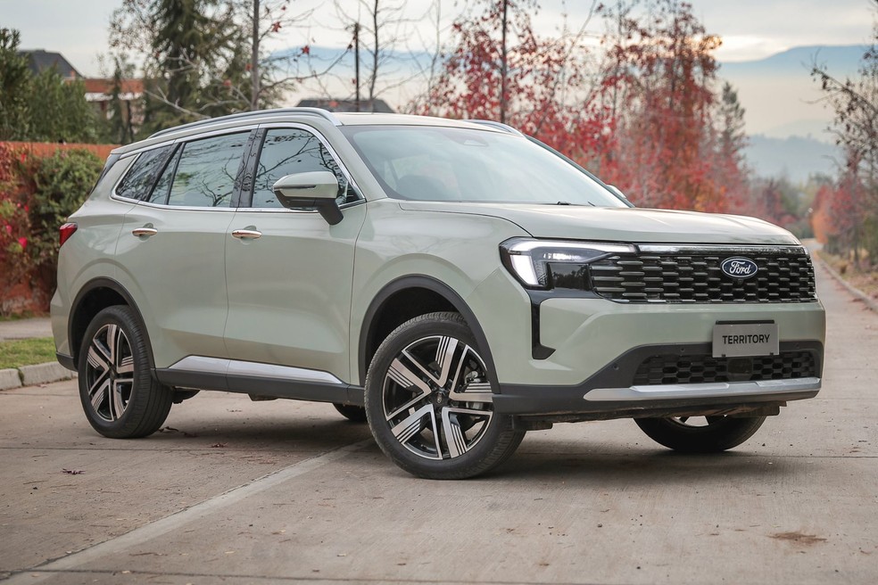 Ford Territory será híbrido plug-in em 2026 — Foto: Divulgação/Ford