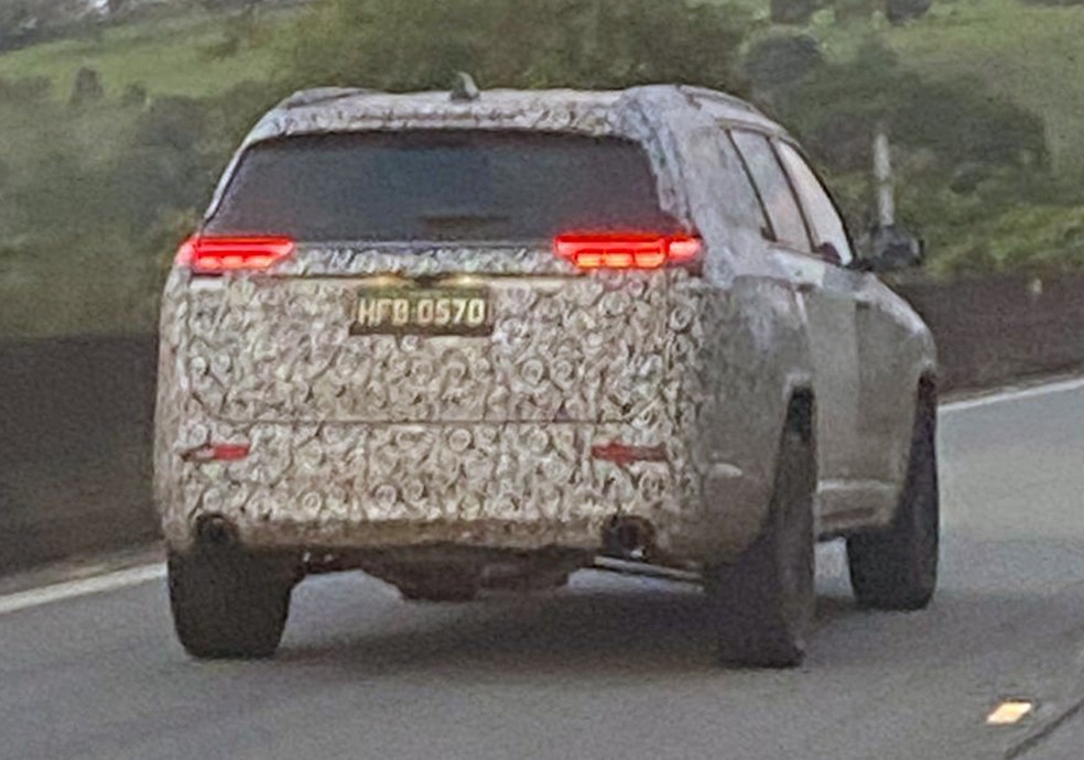 Jeep testa Commander com motor da Rampage — Foto: Denise Drehmer/Autoesporte