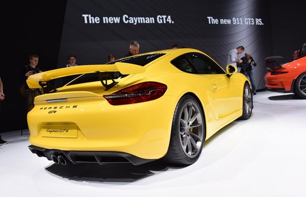 Porsche Cayman GT4 (Foto: Divulgação) — Foto: Auto Esporte