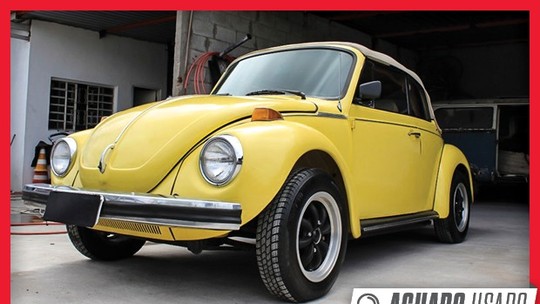 Achado usado: encontramos um VW Fusca conversível alemão