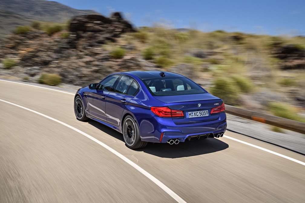 Nova geração do BMW M5 — Foto: Divulgação