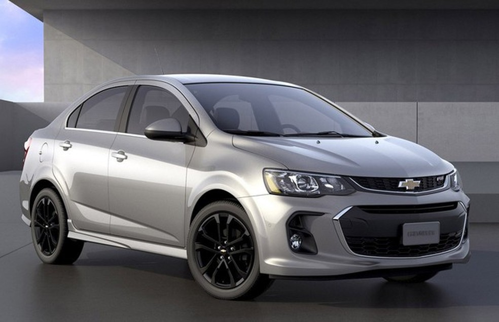 Chevrolet Sonic 2017 (Foto: Divulgação) — Foto: Auto Esporte
