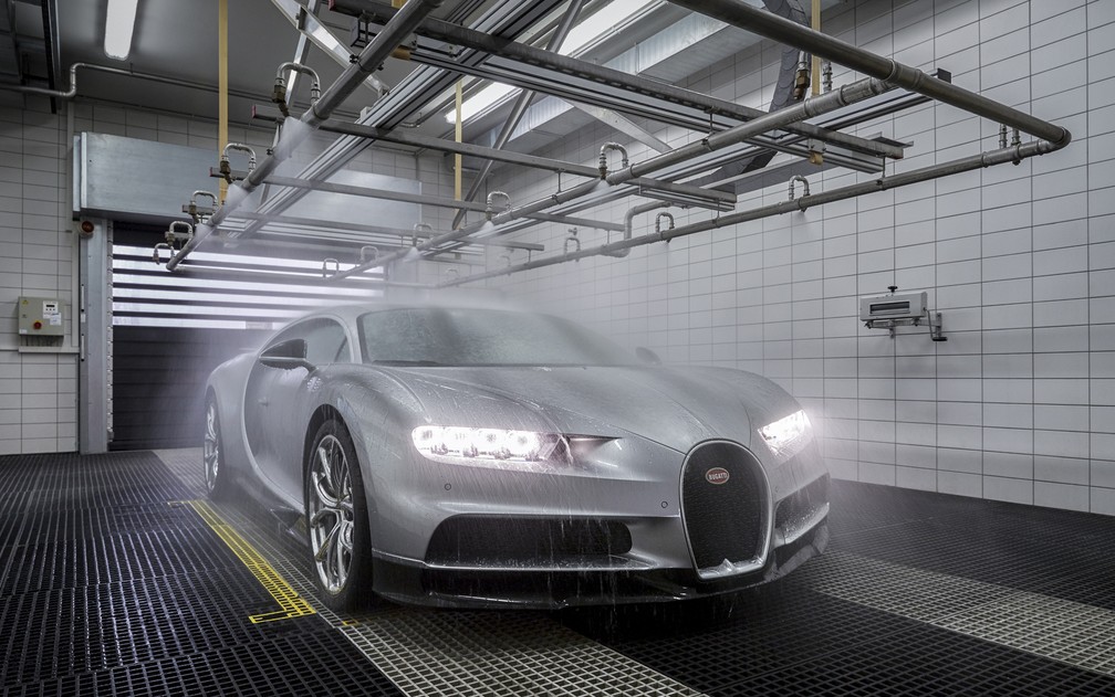 Chiron passa por teste de líquidos — Foto: Divulgação