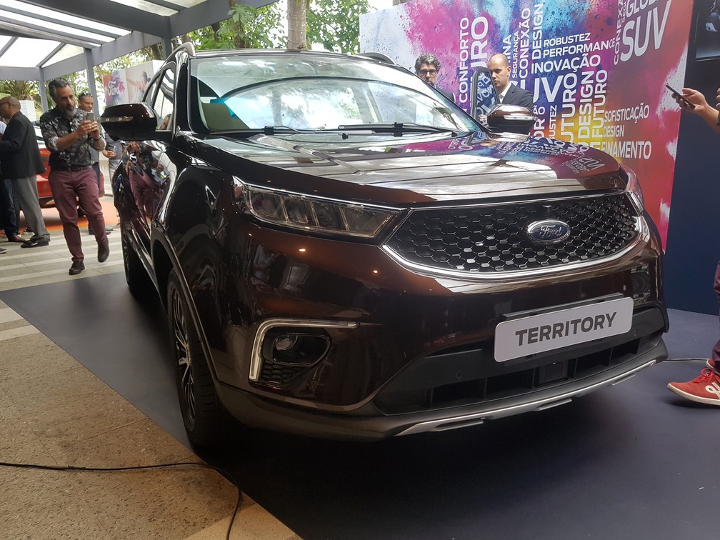 Ford Territory — Foto: Guilherme Fontana/G1