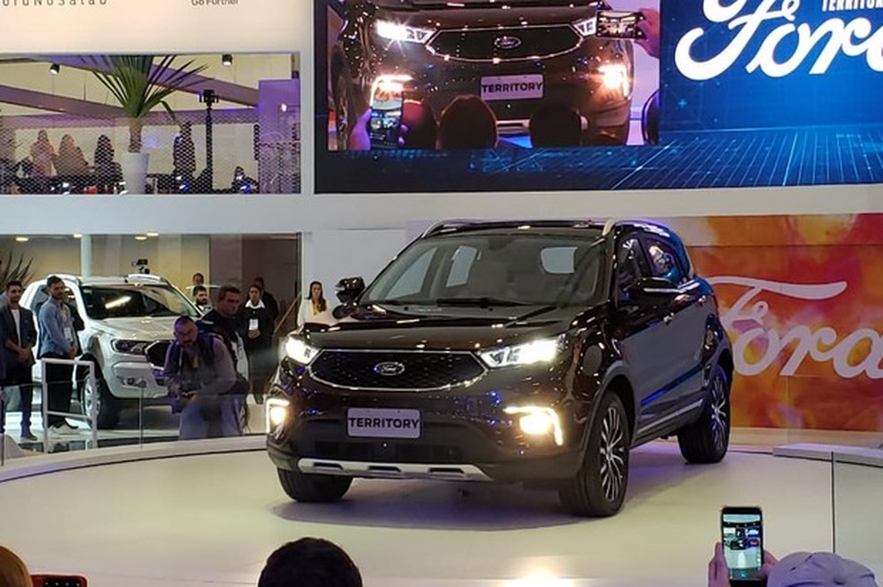 Ford Territory foi criado originalmente na China (Foto: Tabatha Benjamin/Auto News Brasil) — Foto: Auto Esporte
