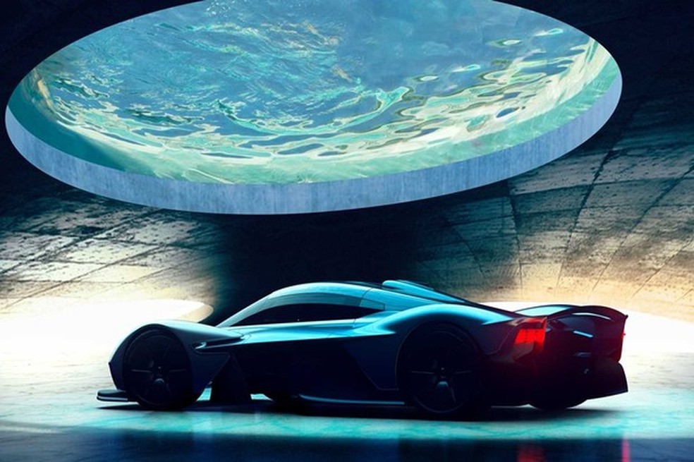 Tanque circular empresta ares de ficção científica ao Valkyrie (Foto: Divulgação) — Foto: Auto Esporte