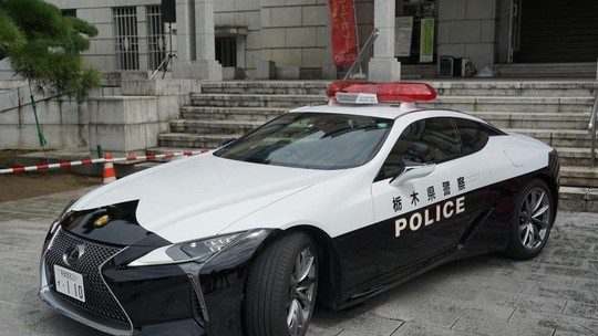 Lexus LC 500 é o mais novo membro da frota da polícia do Japão (e deixará o Mazda do Jaspion com inveja)
