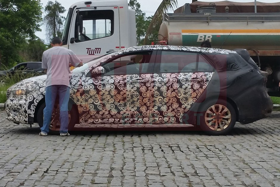 Fiat Tipo SW flagrado em testes em Paraty )RJ)