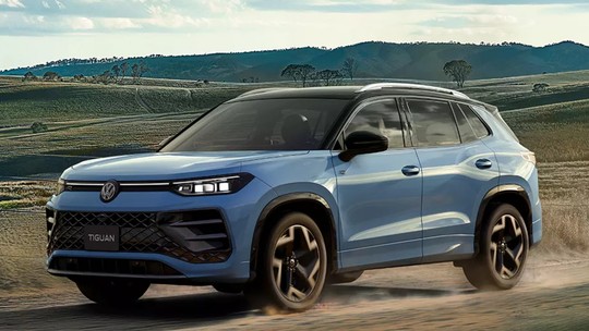 Novo Volkswagen Tiguan R-Line: veja como era e como ficou o SUV médio