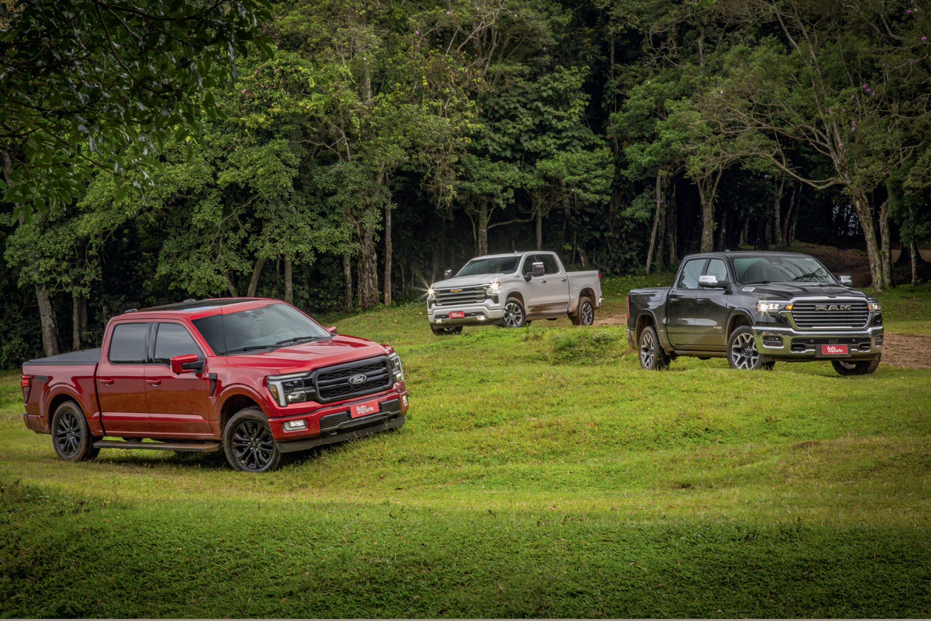Chevrolet Silverado, Ford F-150 ou Ram 1500: qual a melhor picape do agro?