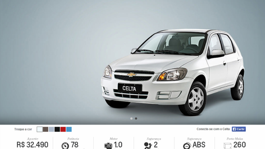 Chevrolet Celta fica mais caro e agora parte de R$ 32.490