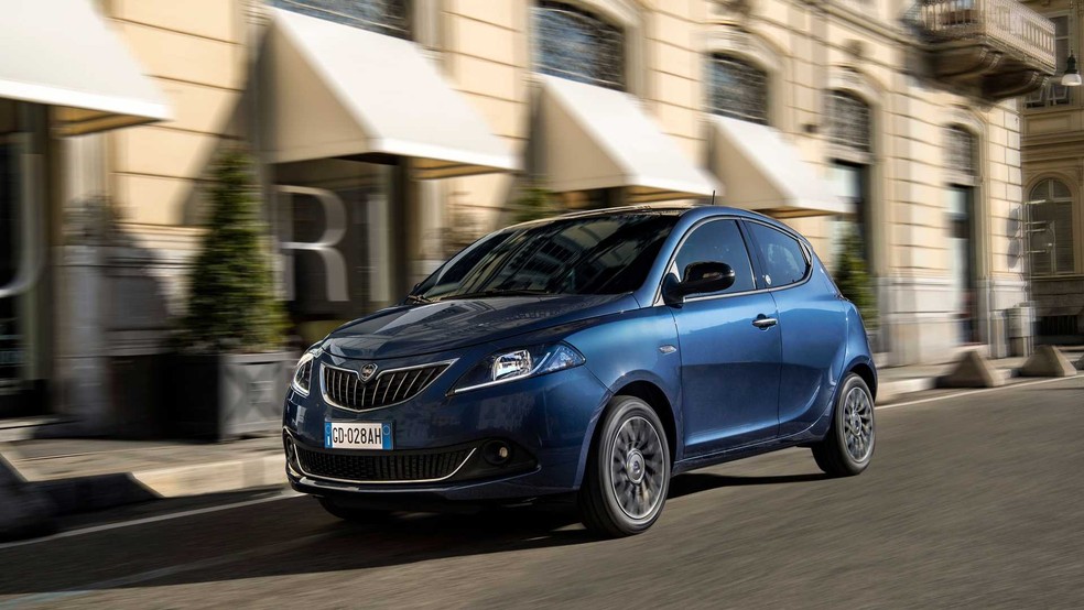 Lancia Ypsilon é o único carro vendido pela marca italiana — Foto: Divulgação