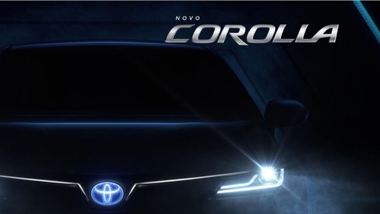 Toyota lança hotsite para o novo Corolla, que chega em outubro com visual do modelo europeu