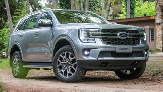 Ford Everest - dianteira — Foto: Divulgação/Ford