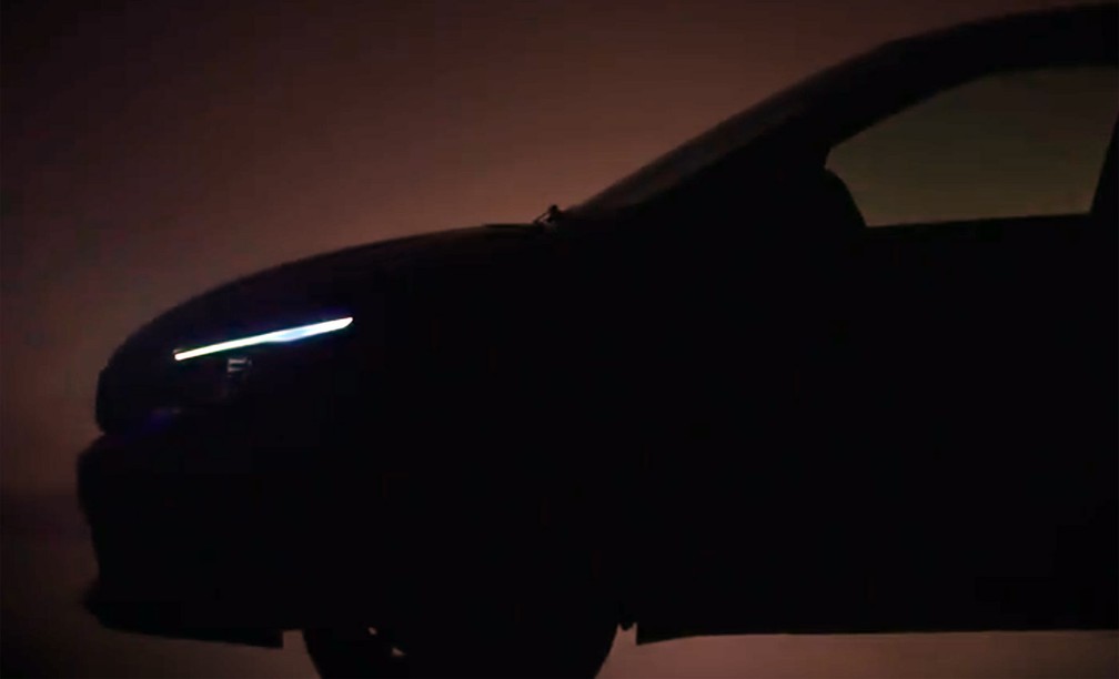 Fiat Argo - Assinatura em LED lembra a da picape Toro — Foto: Reprodução/FCA