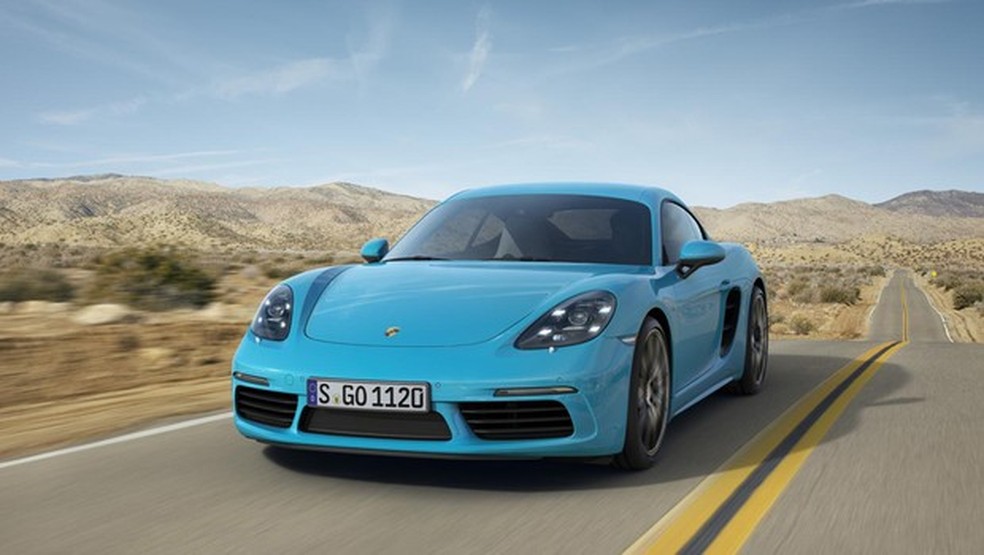 Porsche 718 Cayman 2017 (Foto: Divulgação) — Foto: Auto Esporte