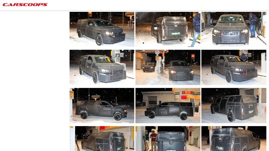 Picape que deve suceder a Fiat Strada é flagrada por site americano