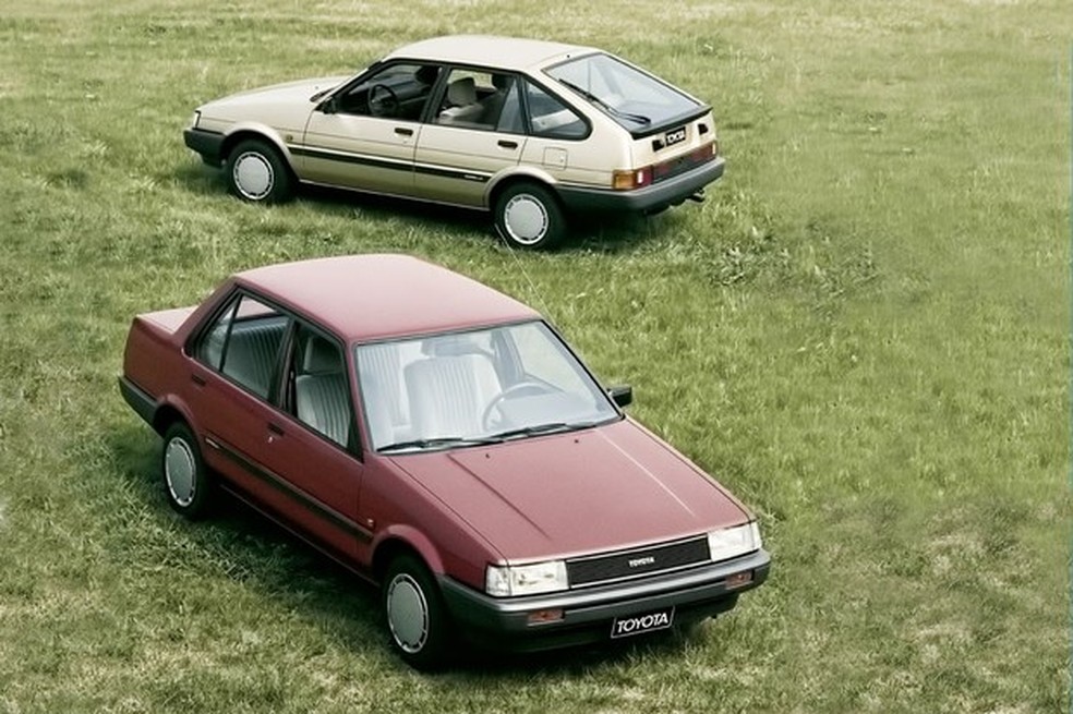 O quinto Corolla começou a adotar tração dianteira como padrão (Foto: Divulgação) — Foto: Auto Esporte
