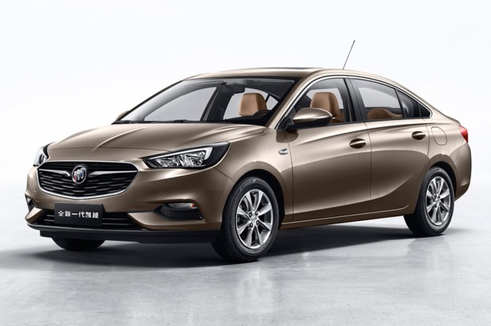 Buick Excelle é o primeiro modelo da General Motors construído sobre a nova base (Foto: Divulgação) — Foto: Auto Esporte